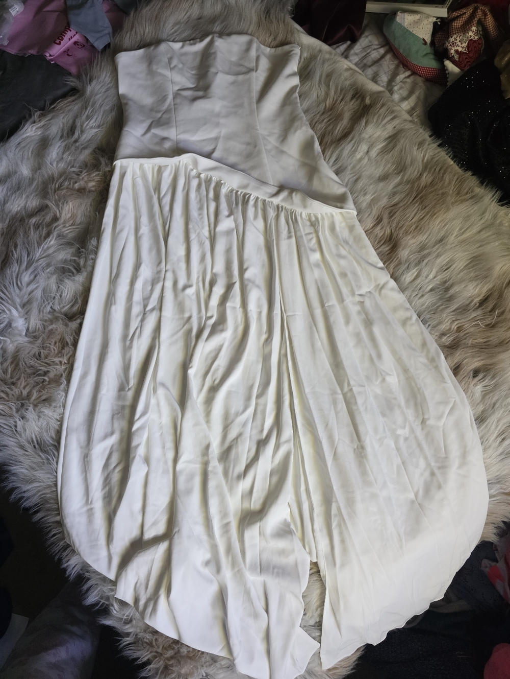 Babyboo Maliyah Maxi Dress - Ivory - Picture 2 of 8